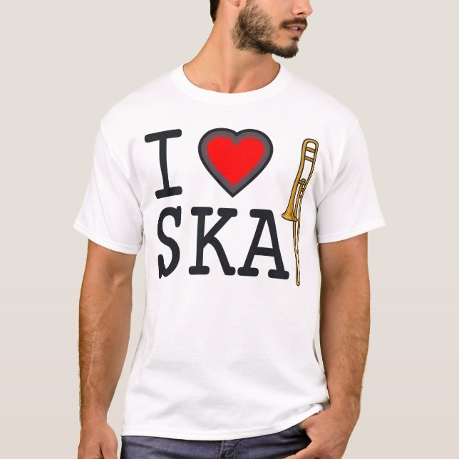 I Love Ska T-Shirt (Front)