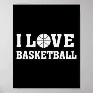 I Love Sketll - Sports Athlete Player Quote Saying Poster