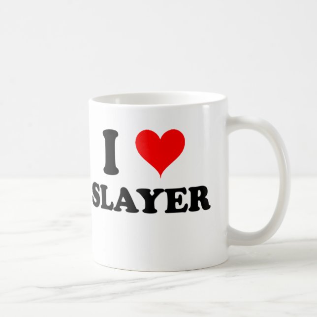 I Love Slayer Coffee Mug (Right)