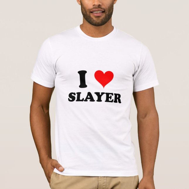 I Love Slayer T-Shirt (Front)