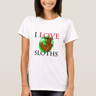 I Love Sloths T-Shirt