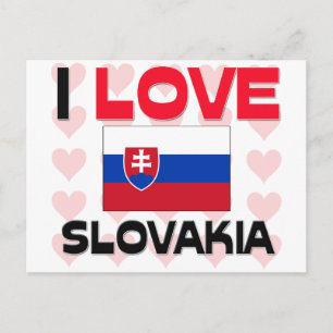 I Love Slovakia Postcard