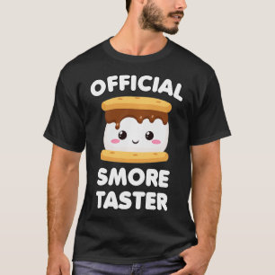 I Love Smores Cute S'more Lover Marshmallow Campfi T-Shirt