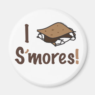 I Love S'mores Magnet