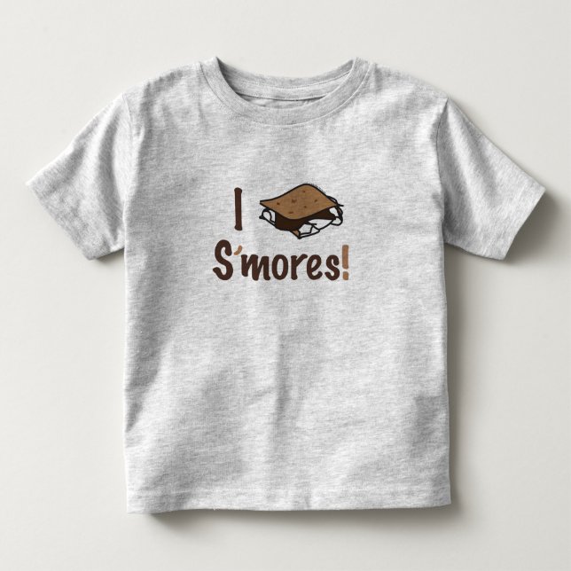I Love S'mores T Shirt (Front)