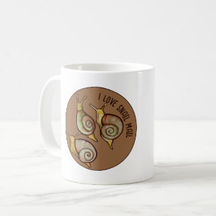 I Love Snail Mail Coffee Mug
