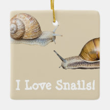 I Love Snails Snail Design