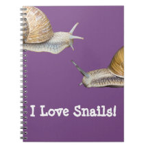 I Love Snails Snail Design