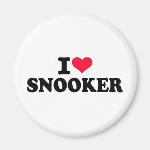 I love snooker magnet