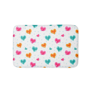 I love snow Christmas Bath Mat
