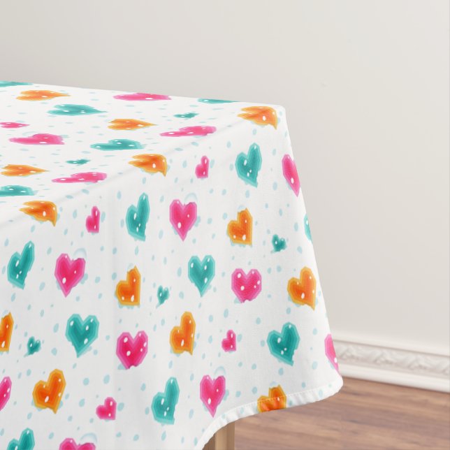 I love snow Christmas Tablecloth (In Situ)