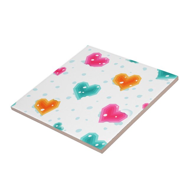 I love snow Christmas Tile (Side)