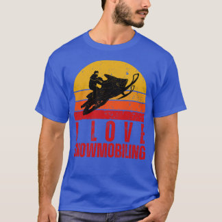 I Love Snowmobiling 13 T-Shirt