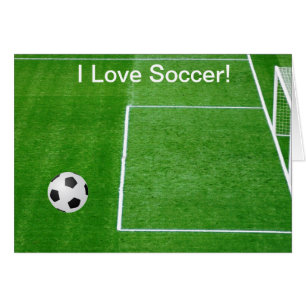 I Love Soccer Customizable