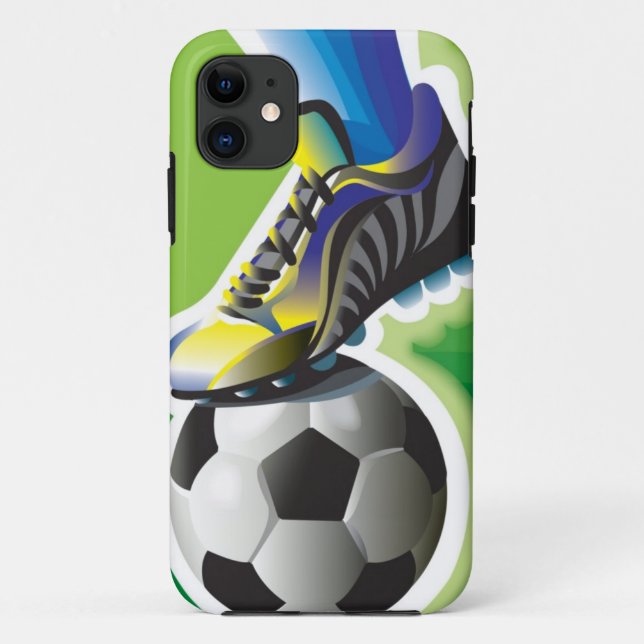 I Love Soccer iPhone 5 Case (Back)