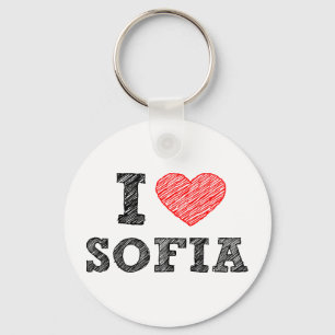 I-love-Sofia Keychain