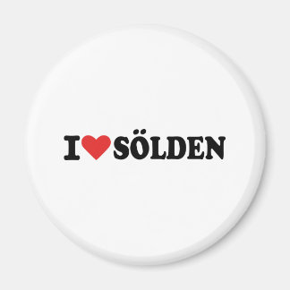 I love Sölden Magnet