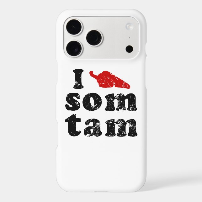 I Love Som Tam Thaïlandais Isaan Food (Verso)