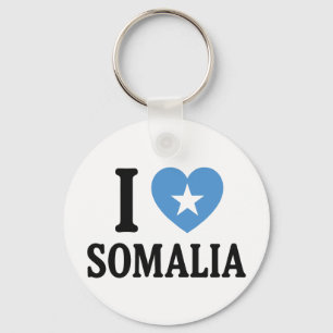 I love Somalia Keychain
