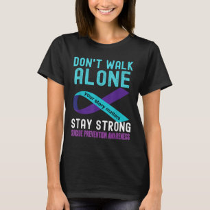 I Love Someone Teal-purple Suicide Prevention Awar T-Shirt