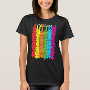 I Love Someone With Autsim Puzzle Autism Awareness T-Shirt