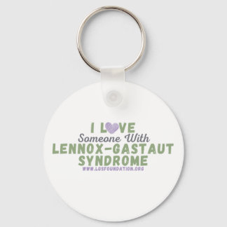 I love someone with LGS Button Keychain