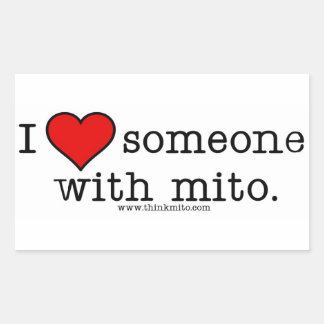 I love someone with Mito Sticker