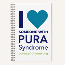 I LOVE Someone with PURA Softcover Notebook