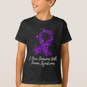 I Love Someone With Turner Syndrome Awareness  T-Shirt