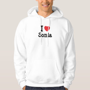 I love Sonia heart T-Shirt Hoodie