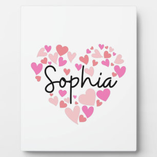 I love Sophia Plaque