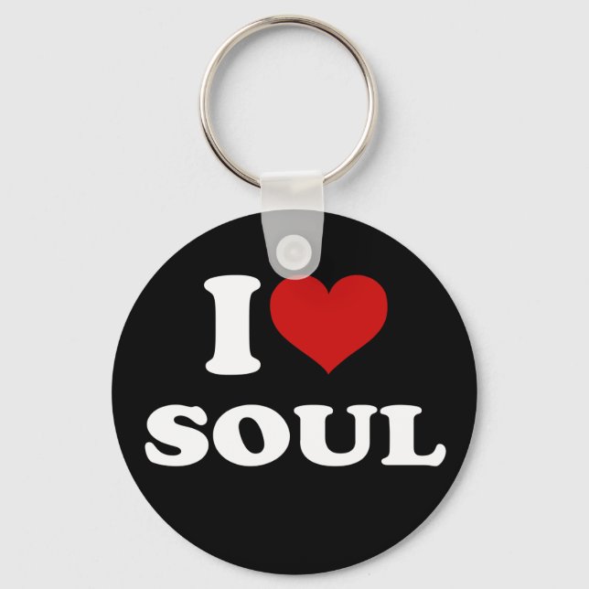 I Love Soul Keychain (Front)