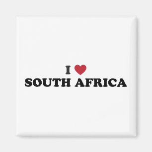 I Love South Africa Magnet