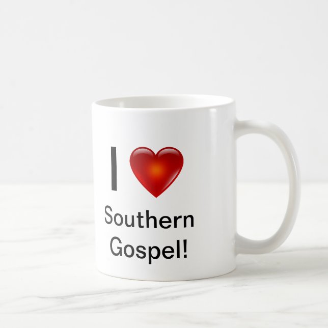 "I Love Southern Gospel" Classic Mug (Right)