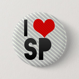 I Love SP 2 Inch Round Button