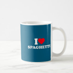 I Love Spaghetti I Heart Spaghetti Lover Food Past Coffee Mug
