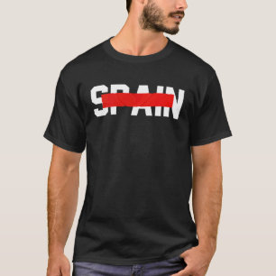 I Love Spain Cool Spain Doodles Illustration Graph T-Shirt