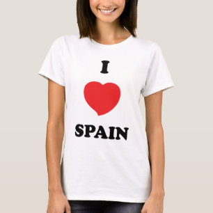 I LOVE Spain T-Shirt