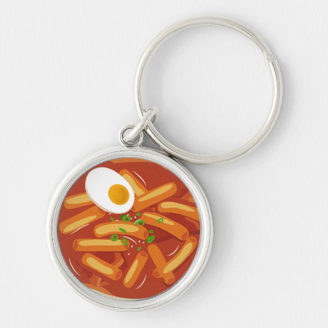 I love Spicy Tteokbokki Keychain (Front)
