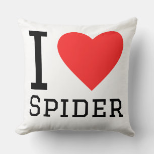 I love spider throw pillow
