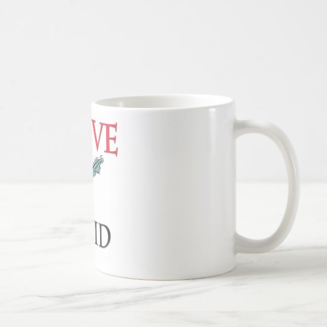 I Love Squid Coffee Mug (Right)