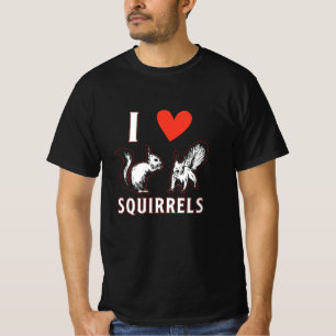 I Love Squirrels T-Shirt
