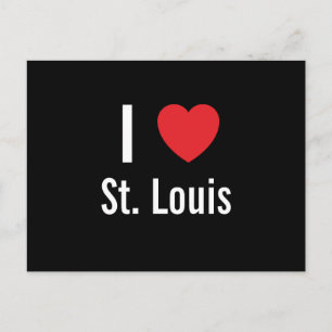 I love St. Louis Postcard