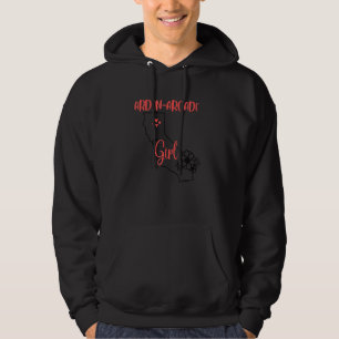 I Love State Of California Flower Outline Arden Ar Hoodie