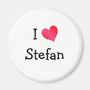 I Love Stefan Magnet