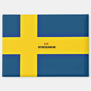 I Love Stockholm Magnet