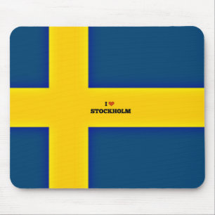 I Love Stockholm Mouse Pad
