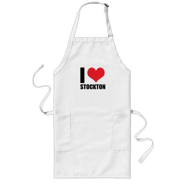 I love Stockton Long Apron (Front)