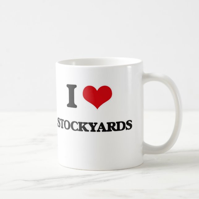 I love Stockyards Coffee Mug (Right)