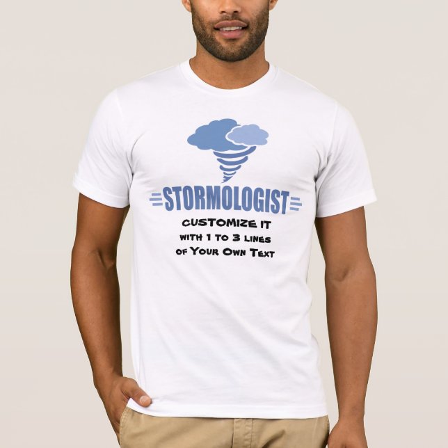 I Love Storms T-Shirt (Front)